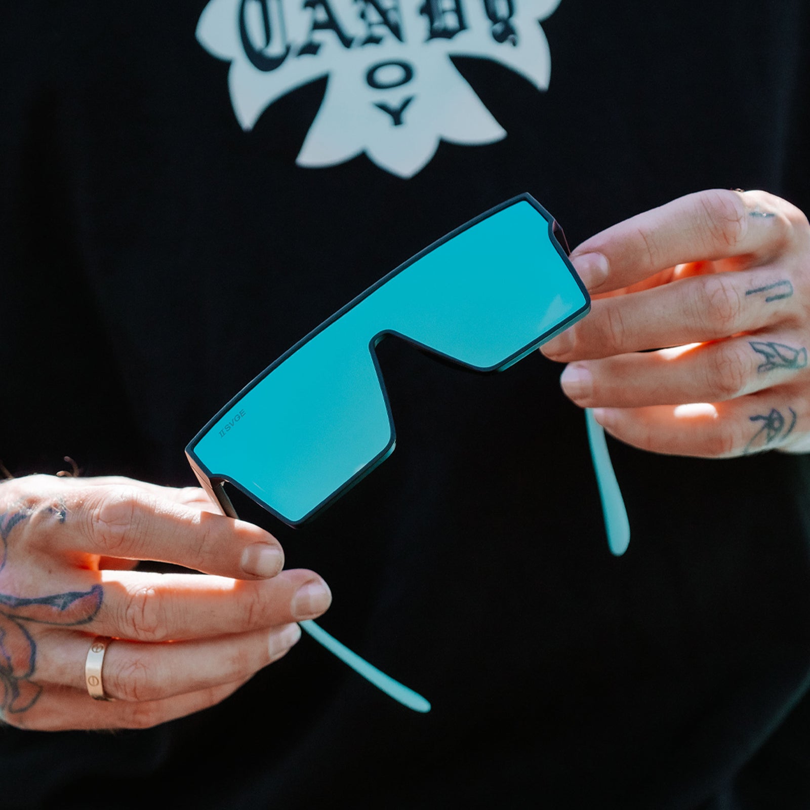 TWO SVGE X Troy Candy | Premium Sunglasses & Eyewear | Icon - TC Blue