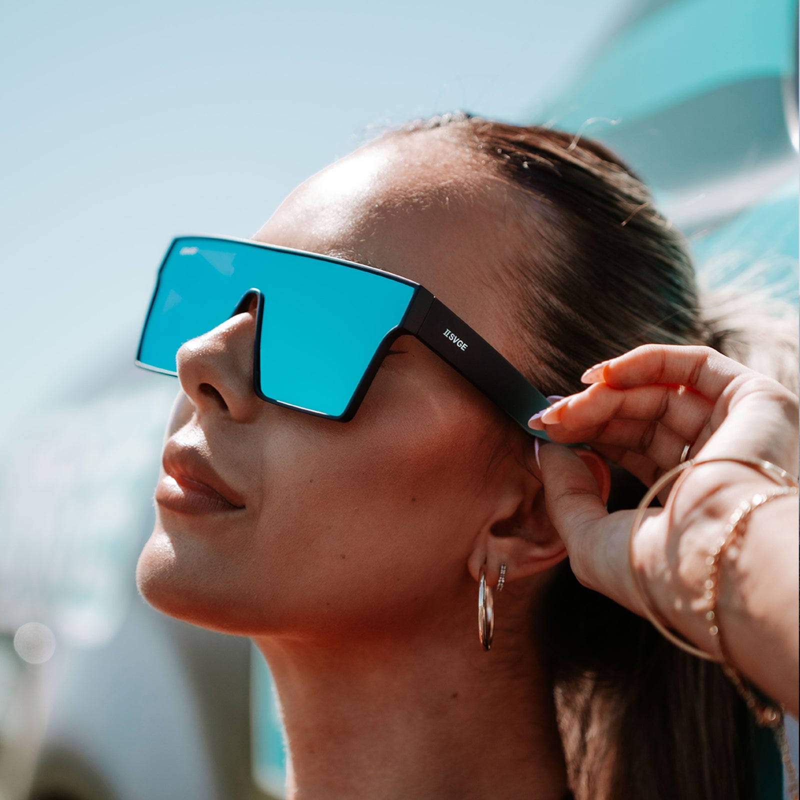 TWO SVGE X Troy Candy | Premium Sunglasses & Eyewear | Icon - TC Blue