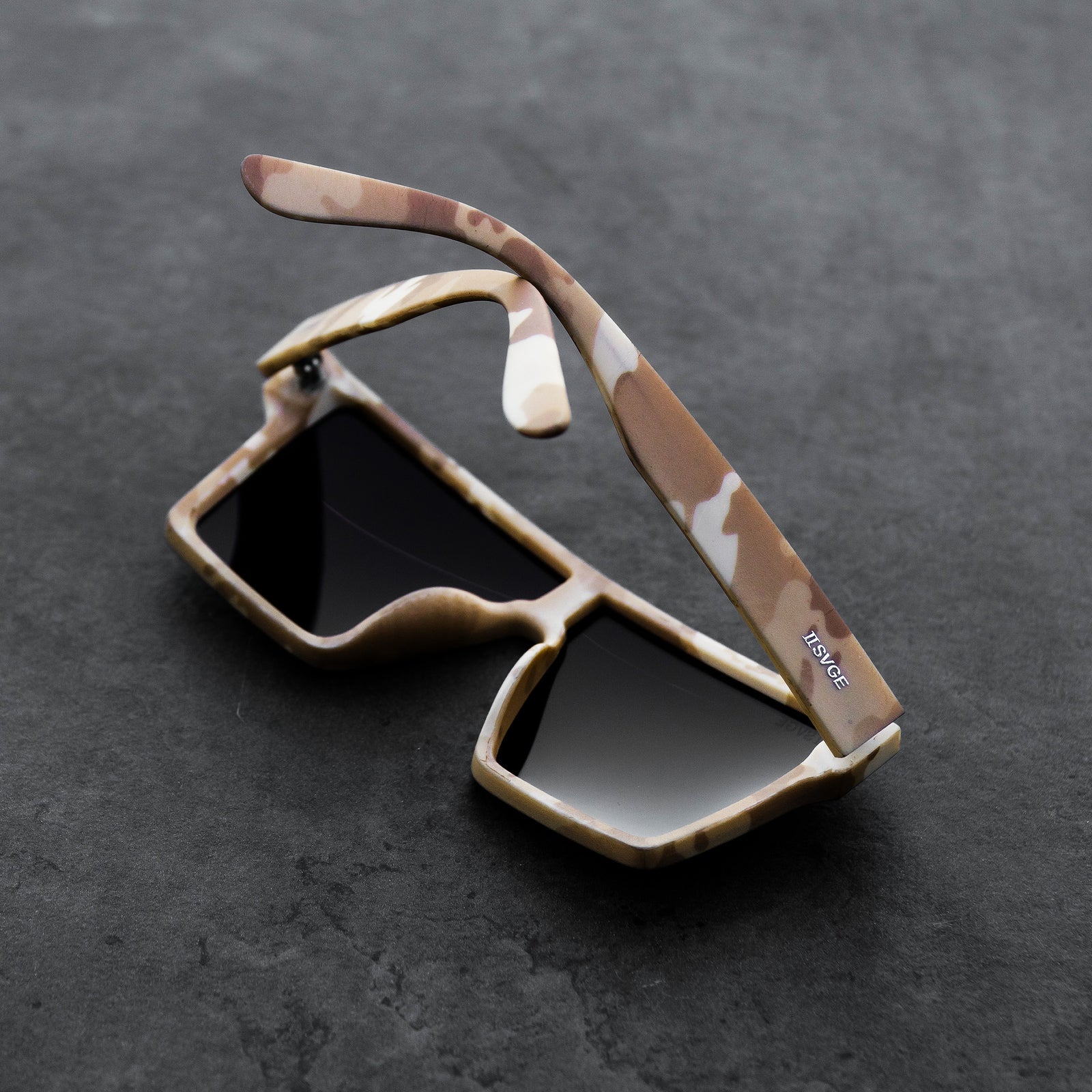 desert goggles dst TWO SVGE Sunglasses | Icon Desert Camo | Oversized | Shield | Polarized | Sunglasses USA | Designed In Australia