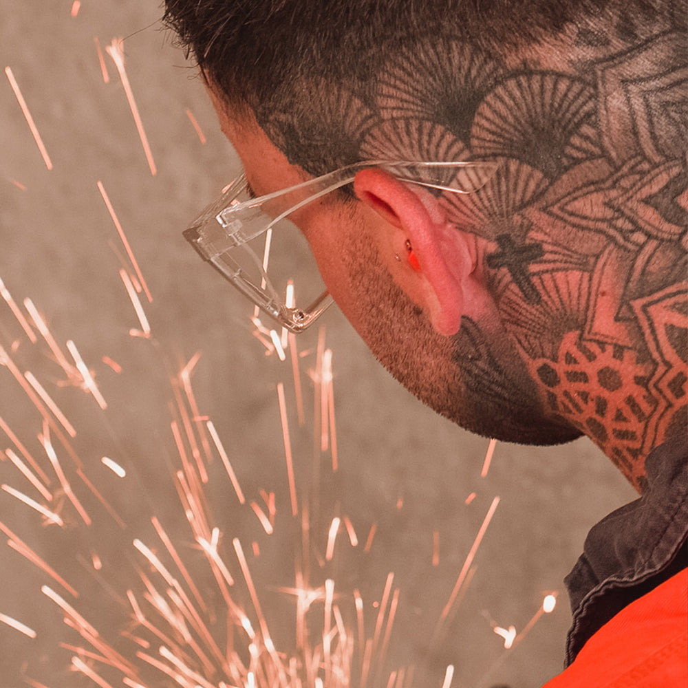 TWO SVGE | Premium Sunglasses & Safety Eyewear | Intent Safety - Clear