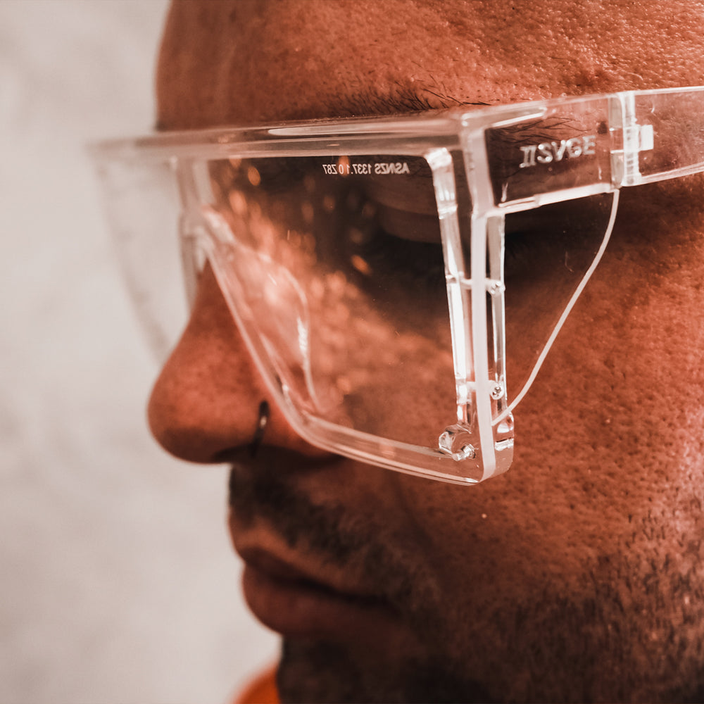 TWO SVGE | Premium Sunglasses & Safety Eyewear | Intent Safety - Clear