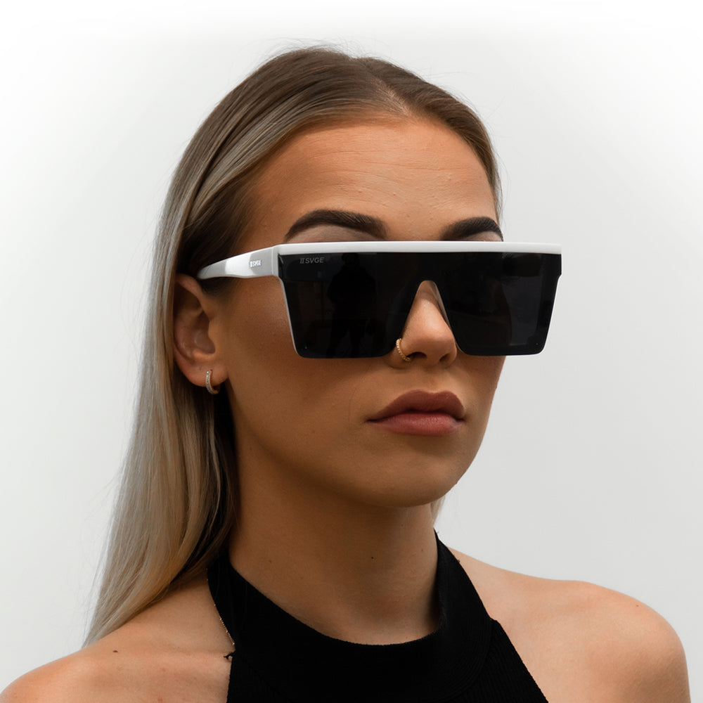 II Savage Dreams Don’t Die Project White Sunglasses TWO SVGE | Premium Sunglasses & Eyewear | Paradiso - White main image 4